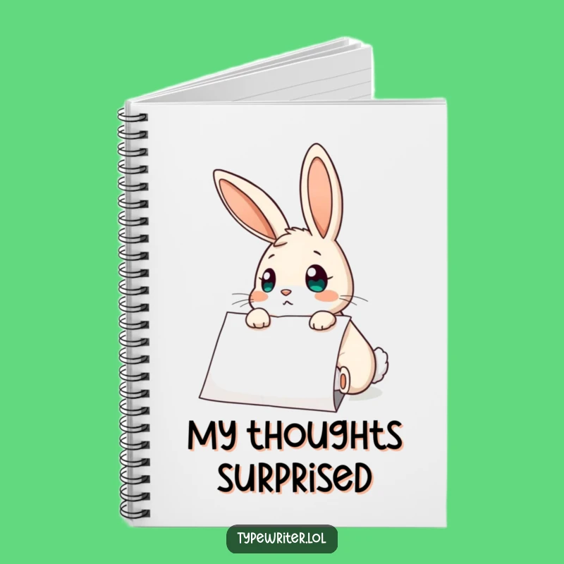 Funny Rabbit Surprise Notebook: Curious Bunny's Journal of Discovery - Hilarious Gift